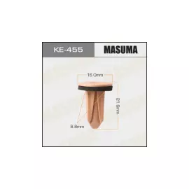 Клипса автомобильная (автокрепеж), уп. 50 шт. Masuma KE-455