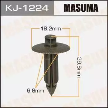 Клипса автомобильная (автокрепеж), уп. 50 шт. Masuma KJ-1224
