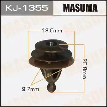 Клипса автомобильная (автокрепеж), 1 шт. Masuma KJ-1355