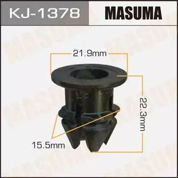 Клипса автомобильная (автокрепеж), 1 шт. Masuma KJ-1378