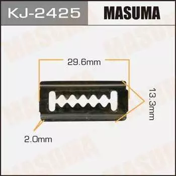 Клипса автомобильная (автокрепеж), 1 шт., Masuma KJ-2425