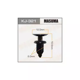 Клипса автомобильная (автокрепеж), 1 шт., Masuma KJ-321