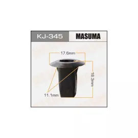 Клипса автомобильная (автокрепеж), 1 шт., Masuma KJ-345