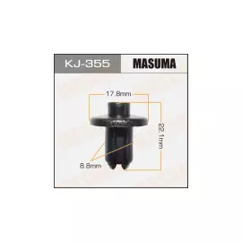 Клипса автомобильная (автокрепеж), 1 шт., Masuma KJ-355