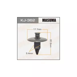 Клипса автомобильная (автокрепеж), 1 шт., Masuma KJ-362