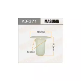 Клипса автомобильная (автокрепеж), 1 шт., Masuma KJ-371