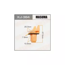 Клипса автомобильная (автокрепеж), 1 шт., Masuma KJ-384