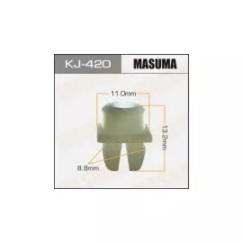 Клипса автомобильная (автокрепеж), уп. 50 шт. Masuma KJ-420