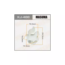 Клипса автомобильная (автокрепеж), 1 шт., Masuma KJ-488