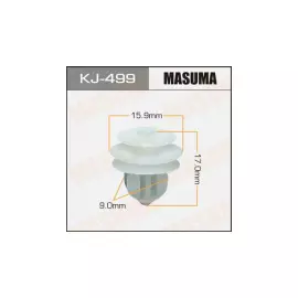 Клипса автомобильная (автокрепеж), 1 шт., Masuma KJ-499