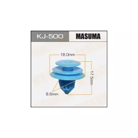 Клипса автомобильная (автокрепеж), 1 шт., Masuma KJ-500