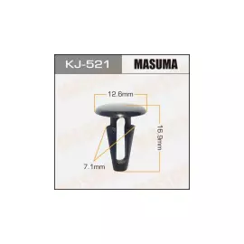 Клипса автомобильная (автокрепеж), 1 шт., Masuma KJ-521