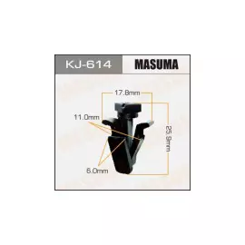 Клипса автомобильная (автокрепеж), 1 шт., Masuma KJ-614