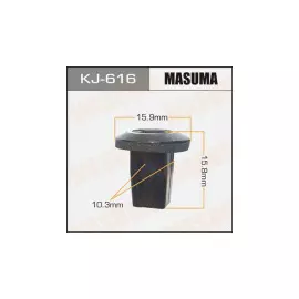 Клипса автомобильная (автокрепеж), уп. 50 шт. Masuma KJ-616