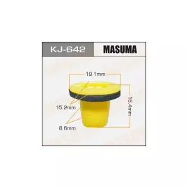 Клипса автомобильная (автокрепеж), уп. 50 шт. Masuma KJ-642