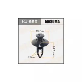 Клипса автомобильная (автокрепеж), 1 шт., Masuma KJ-689