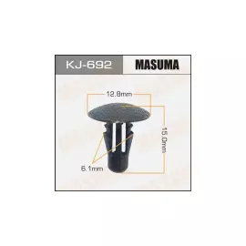 Клипса автомобильная (автокрепеж), 1 шт., Masuma KJ-692