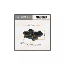 Клипса автомобильная (автокрепеж), уп. 50 шт. Masuma KJ-698