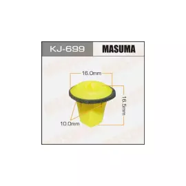 Клипса автомобильная (автокрепеж), уп. 50 шт. Masuma KJ-699