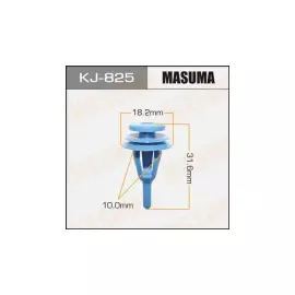Клипса автомобильная (автокрепеж), 1 шт., Masuma KJ-825