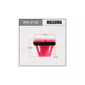 Клипса автомобильная (автокрепеж), уп. 50 шт. Masuma KR-318