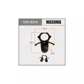 Клипса автомобильная (автокрепеж), 1 шт., Masuma KR-324