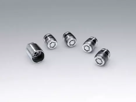 Колесные гайки - секретки, для легкосплавных дисков 66490ADE10/66490ADE50 для KIA Ceed 2018 - 2019