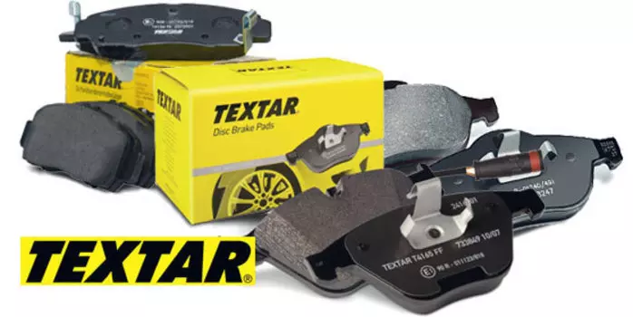 Колодки передние и задние TEXTAR