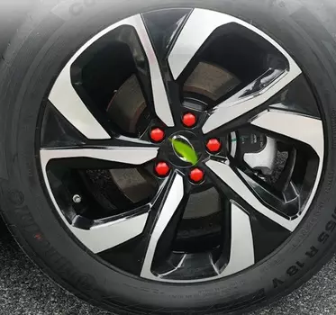 Колпачки (красные) для GAC Trumpchi GS5 2020-