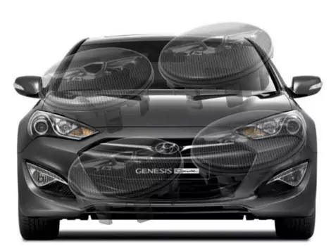 Колпачки на колеса для Hyundai Genesis DH (2014 - 2017)