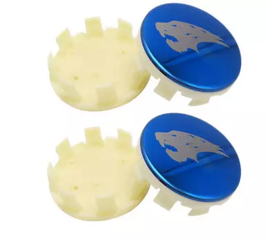 Колпачки на колеса (синий) для Chery Tiggo 4 (Чери Тигго 4)