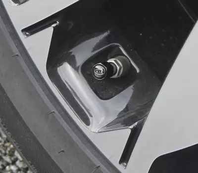 Колпачки на нипели KIA черные, глянцевые для KIA Sportage IV 2016 -