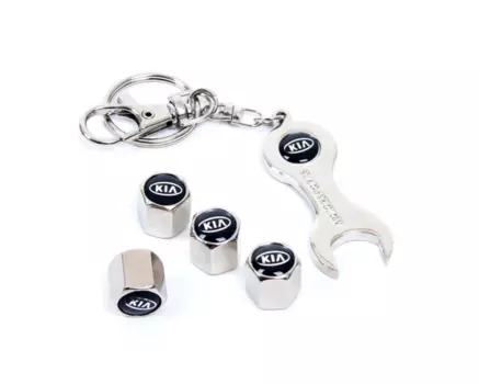 Колпачки на ниппели с ключом KIA