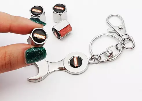 Колпачки на ниппели с лого для Haval M6 (2018 - 2019)