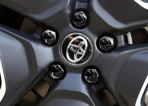 Колпаки черные Toyota RAV4 2019-