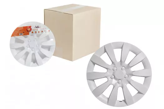 Колпаки колесные Airline Торнадо R13 белый AWCC1308