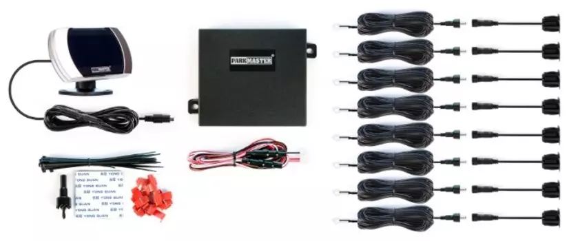 Комбинированные парктроники, монитор PARKMASTER 8-FJ-27