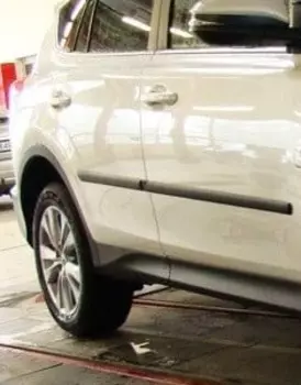 Комплект боковых молдингов Rider F-3 для Renault Duster 2011-