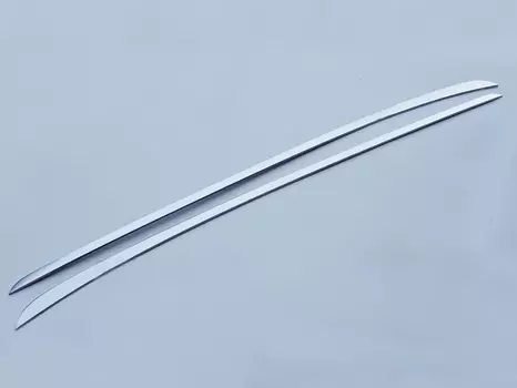 Комплект боковых накладок лобового стекла (хром) для Toyota Alphard 2015 -