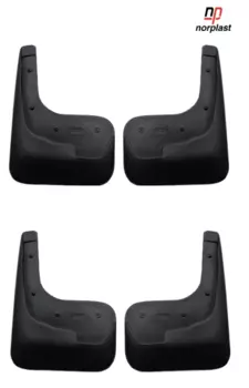 Комплект брызговиков передние и задние Norplast для Hyundai Solaris 2017 -