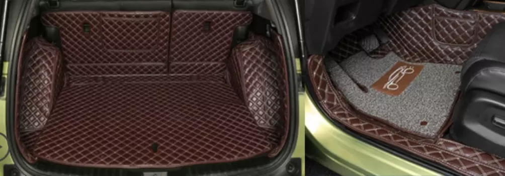 Комплект ковриков (полиуретан, коричневые) Honda CRV 2020-