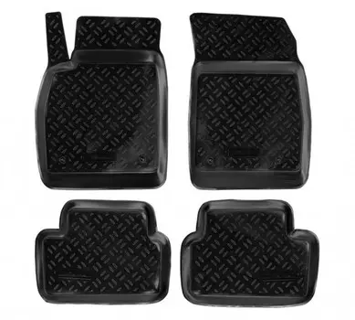 Комплект ковриков салона (полимерные) (черный) Airline ACMPS51 для Opel Astra (1G) J 2009-