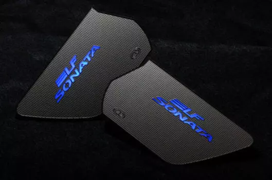 Комплект LED-вкладышей Premium в салонные ручки для Hyundai Sonata 2017 -