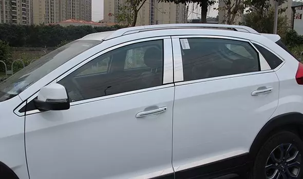 Комплект молдингов для окон Deer King DRK00101 для Chery Tiggo 2 Pro 2021-