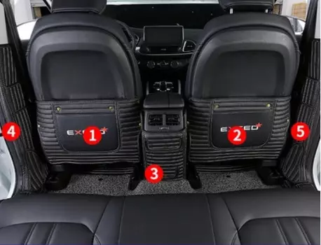 Комплект накладок (черный) CHERYEXEED TXL 2020-