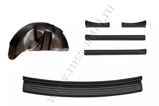 Комплект накладок на пороги и арки Русская Артель Nissan Juke 2010-