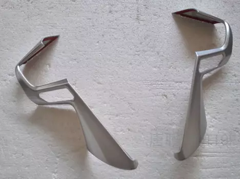 Комплект накладок на руль (хром) для Toyota Alphard 2015 -