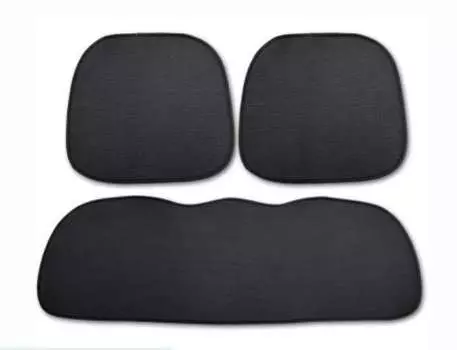 Комплект накладок на сидения, 3 элемента, полиэстер, черные You Qiang QNG00265 для Hyundai Sonata (8G) DN8 2020-