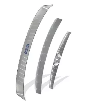 Комплект накладок на задний бампер