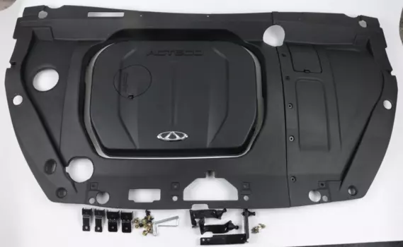 Комплект подкапотного пластика для Chery Tiggo 7 2019, 2020